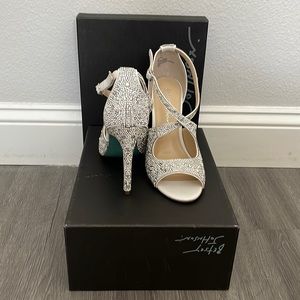Betsy Johnson Sage Crystal Brand New Shoes